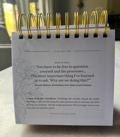 The Daily Reset™: A Perpetual Calendar of Wisdom from Women Who Inspire